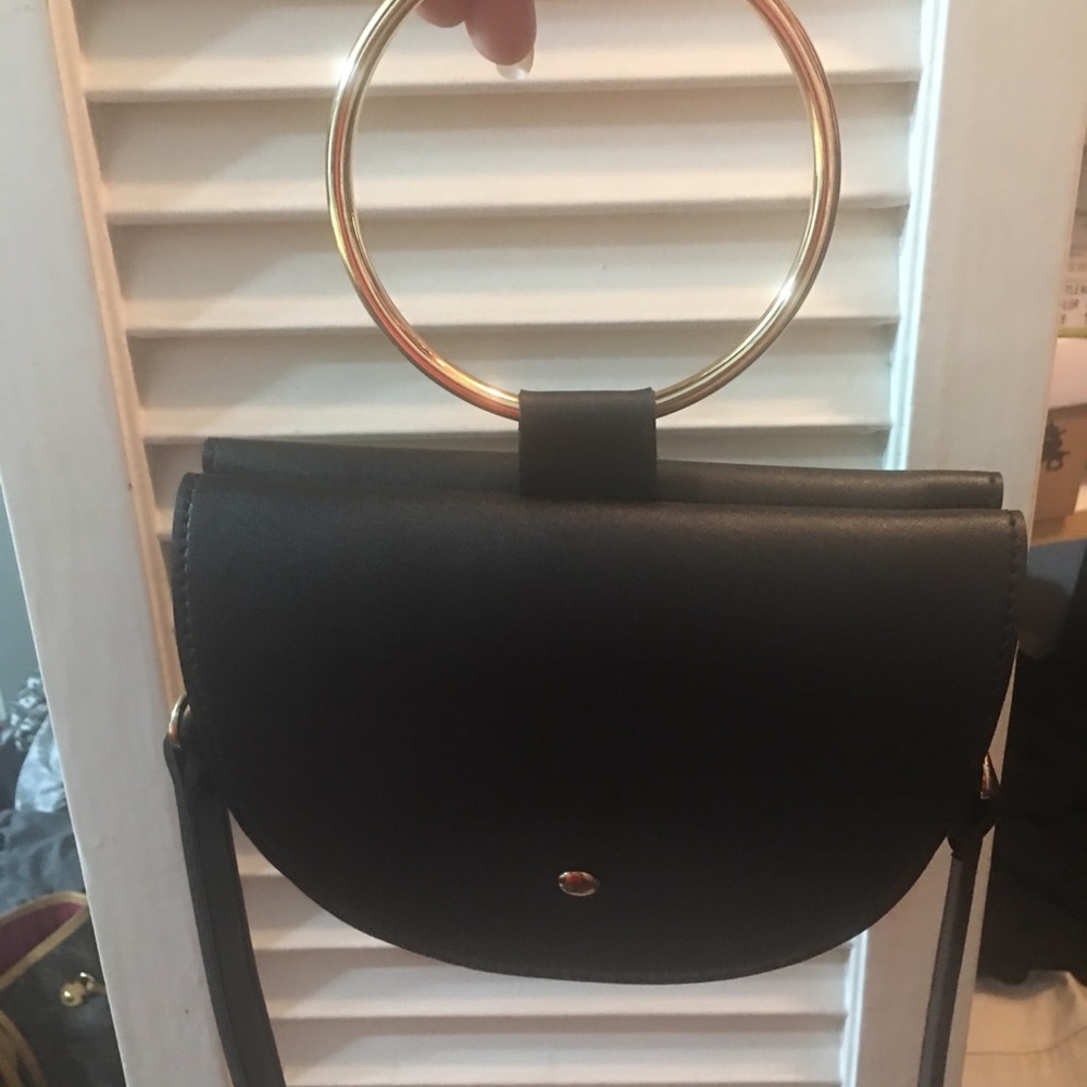Melie Bianco leather crossbody bag